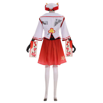 Hyperdimension Neptunia Blanc Cosplay Costume for Adult Women & Girls - Premium Blanc Dress Coat Suit-Astricos