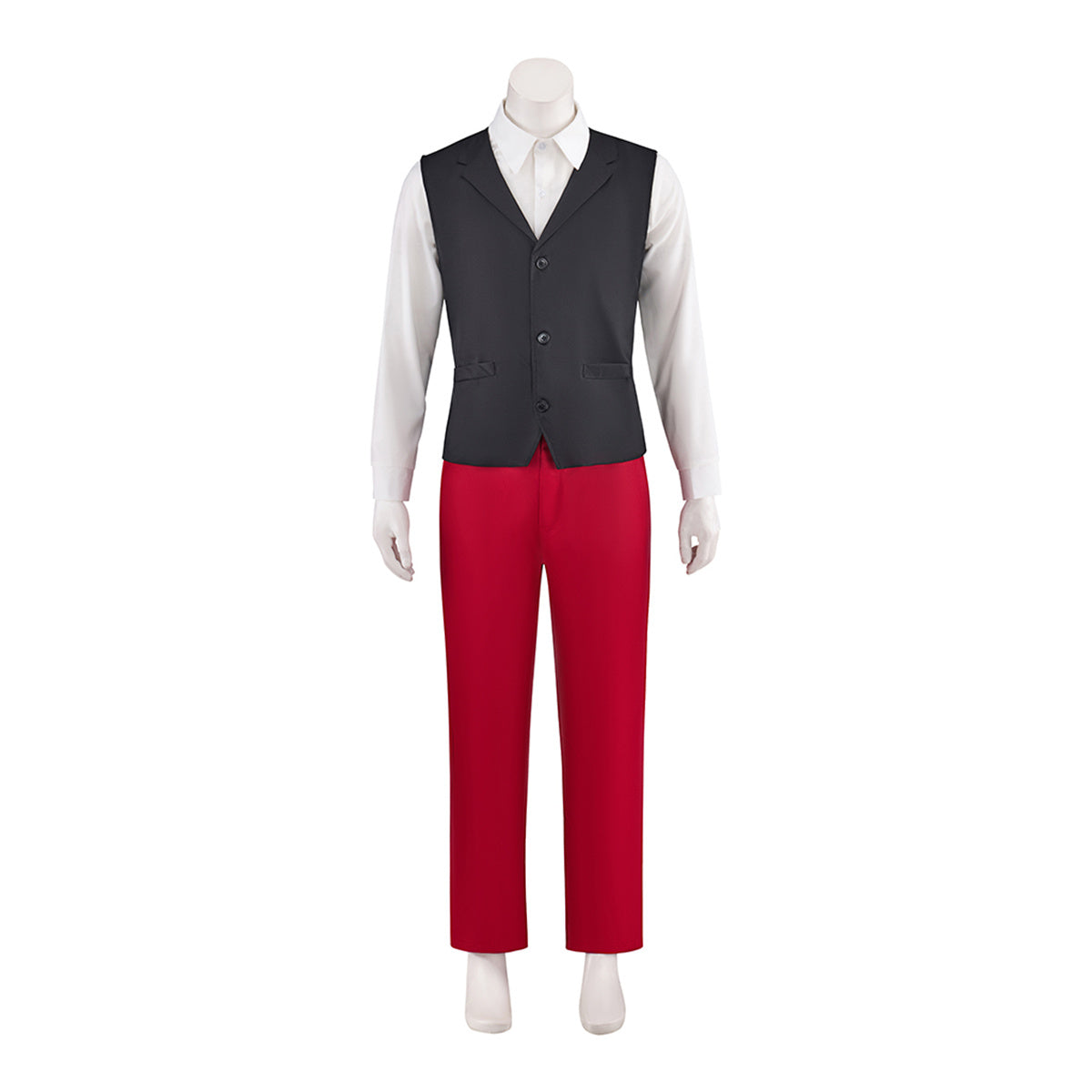 Premium Miles Edgeworth Cosplay Costume - Ace Attorney 4 Outfit-Astricos