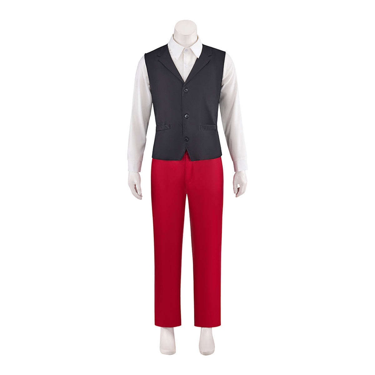 Premium Miles Edgeworth Cosplay Costume - Ace Attorney 4 Outfit-Astricos