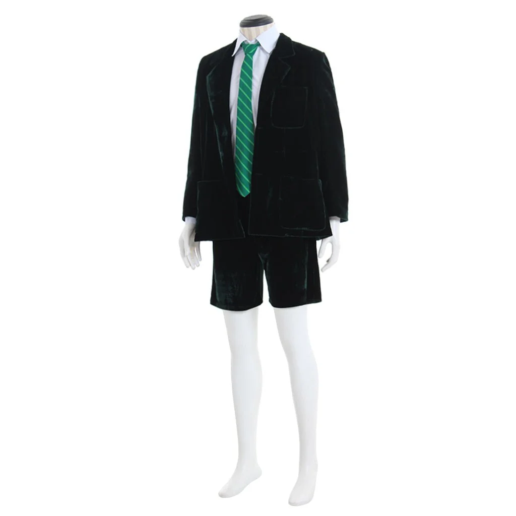 Angus Young School Boy Cosplay Costume, Velvet Suit, Custom Size for Halloween & Cosplay Events