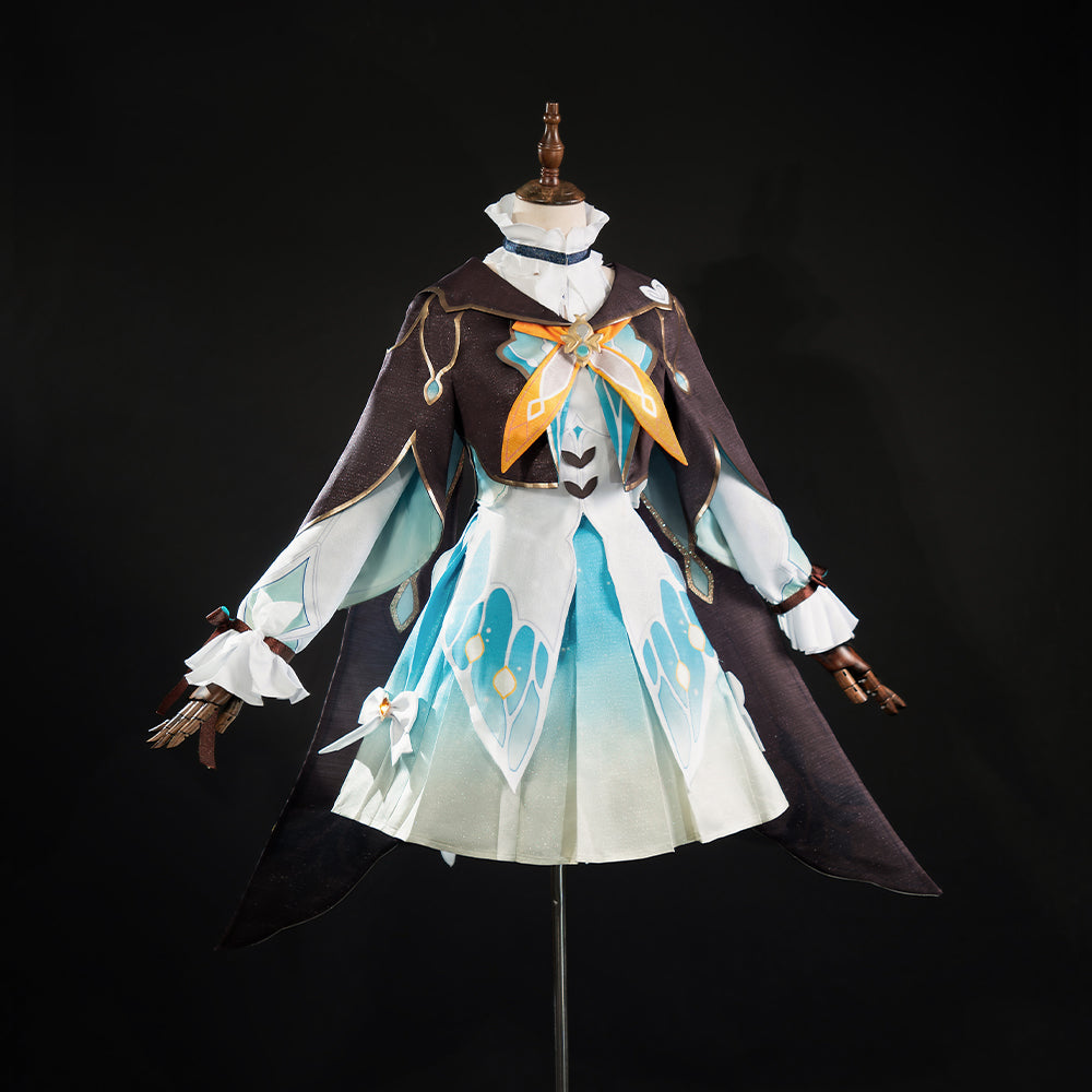Honkai Star Rail Light Bell Cosplay Costume Set - Women’s Halloween & Cosplay Outfit with Wig & Accessories-Astricos