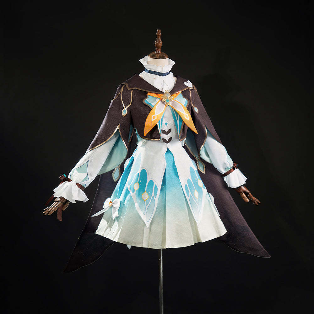 Honkai Star Rail Light Bell Cosplay Costume Set - Women’s Halloween & Cosplay Outfit with Wig & Accessories-Astricos