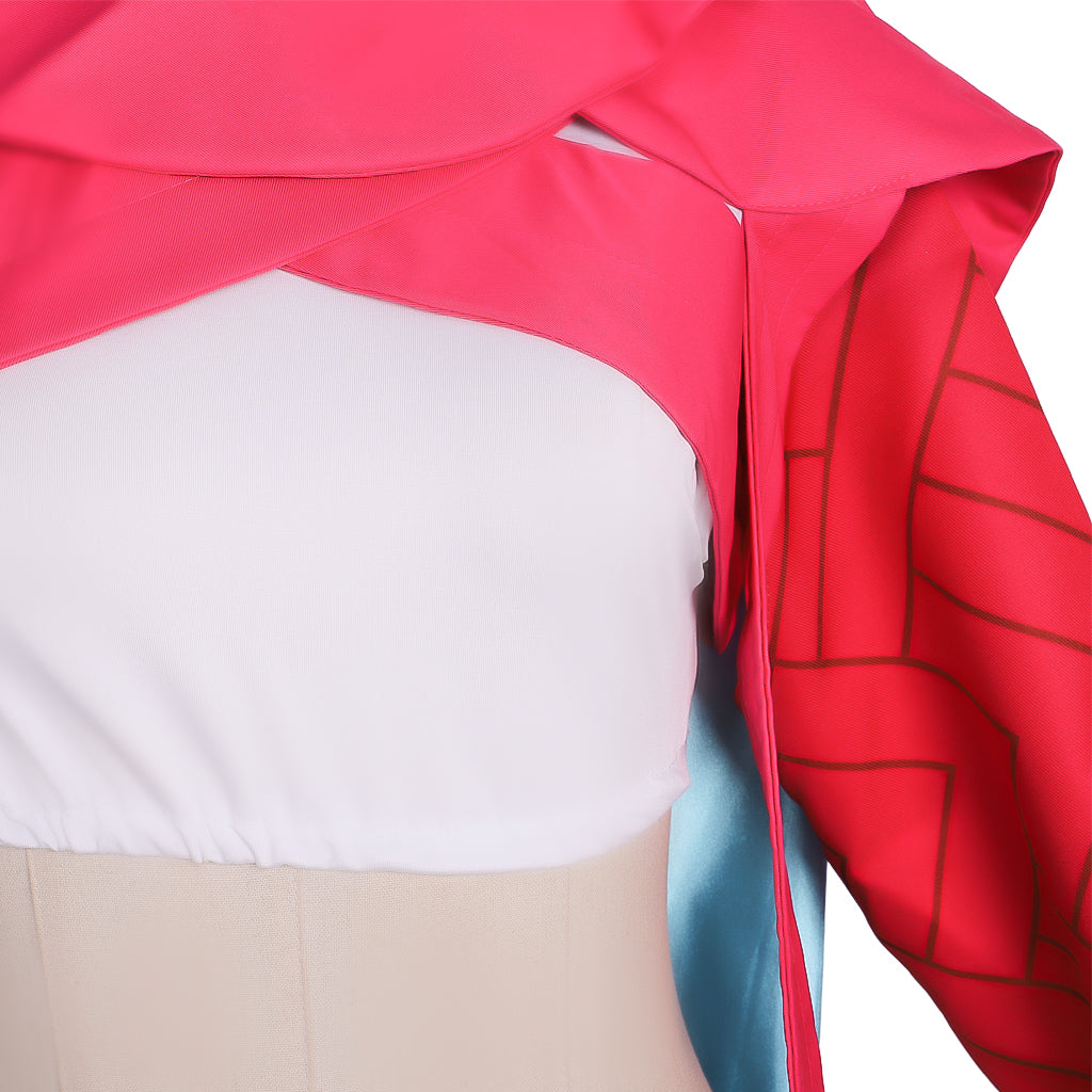 Sexy Senna Cosplay Costume for Women - League of Legends Outfit with Cape & Crop Top-Astricos