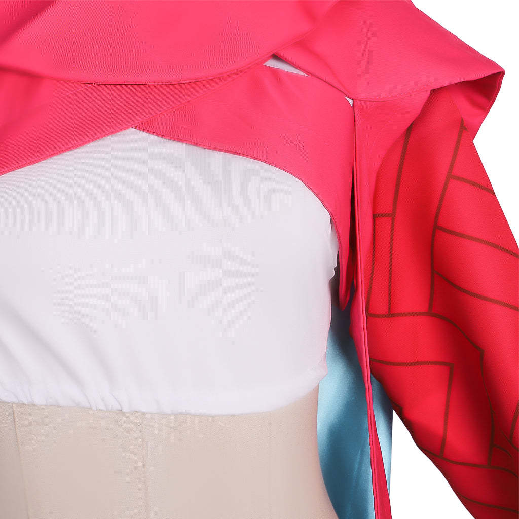 Sexy Senna Cosplay Costume for Women - League of Legends Outfit with Cape & Crop Top-Astricos