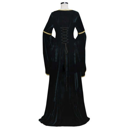 Medieval Roman Byzantine Gothic Aristocratic Dress for Adult Ladies - Renaissance Queen Victoria Princess Costume-Astricos