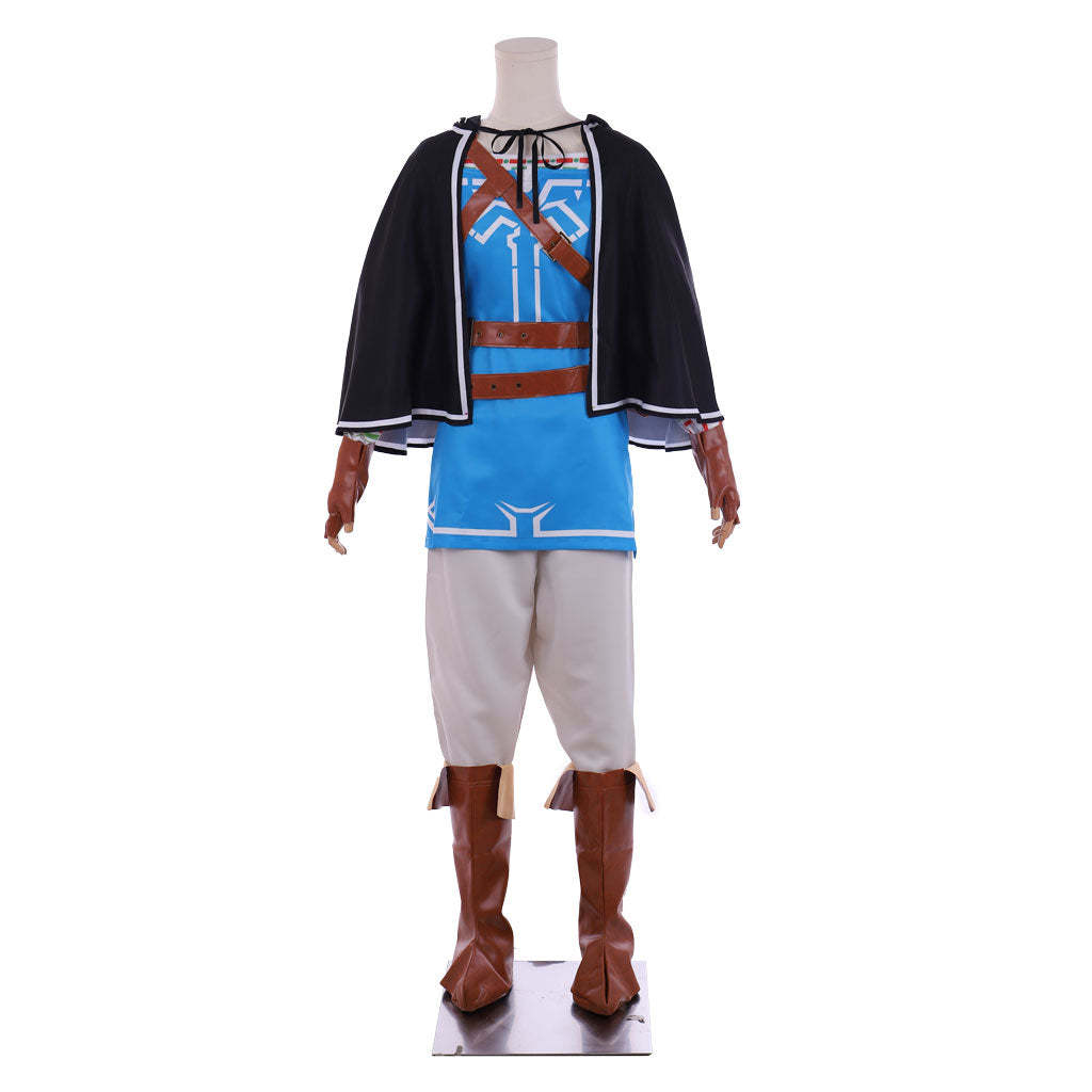 Zelda: Breath of the Wild Link Cosplay Costume - Authentic Hero Outfit Full Set-Astricos