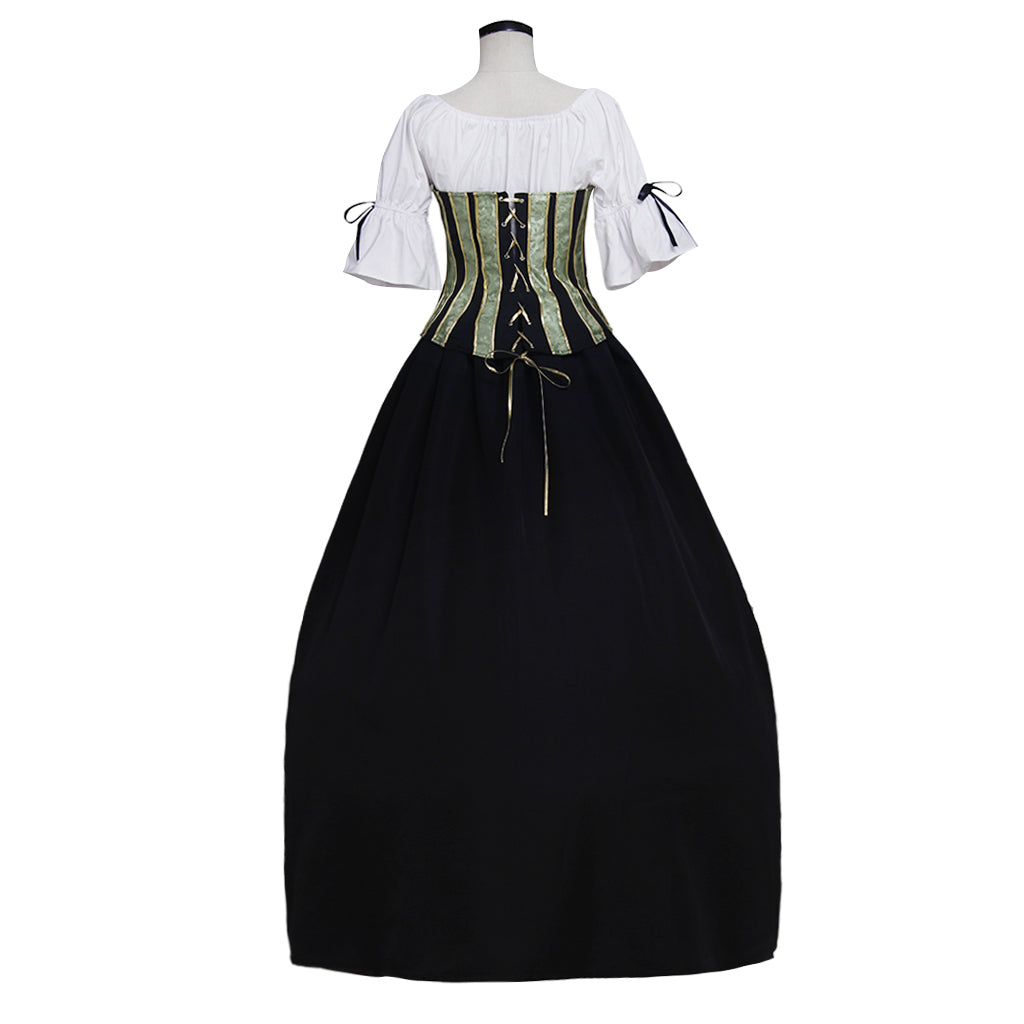 Vintage Europe Medieval Victorian Renaissance Dress for Women - Elegant Cosplay Costume-Astricos