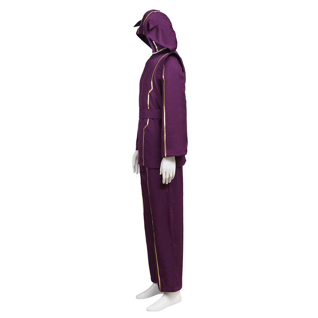 LOL Kennen Cosplay Costume - Purple Battle Uniform with Hat | Astricos-Astricos