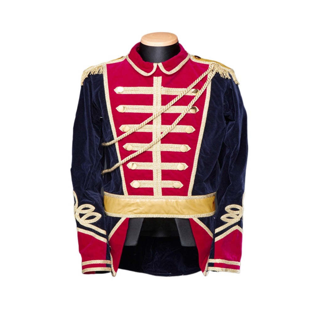 Medieval Military Officer Soldier Cosplay Costume - Regal Ballet Musical Jacket with Hat | Astricos-Astricos