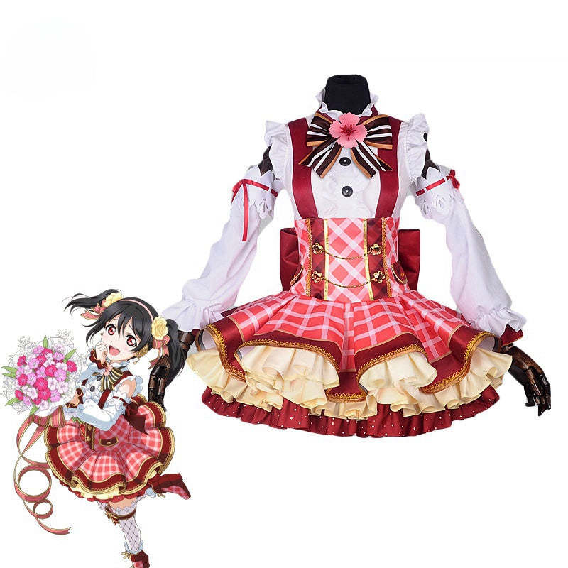 Lovelive Flower Bouquet Cosplay Costume - Yazawa Nico, Nozomi Tojo, Eli, Rin | Astricos-Astricos