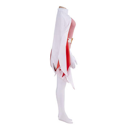 Official Science Ninja Team Gatchaman Pink Jun Cosplay Costume – Anime Outfit-Astricos