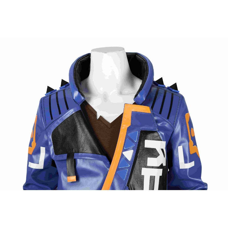 Yoru Kiritani Ryō VALORANT Cosplay Costume Set with Accessories for Men - Astricos-Astricos