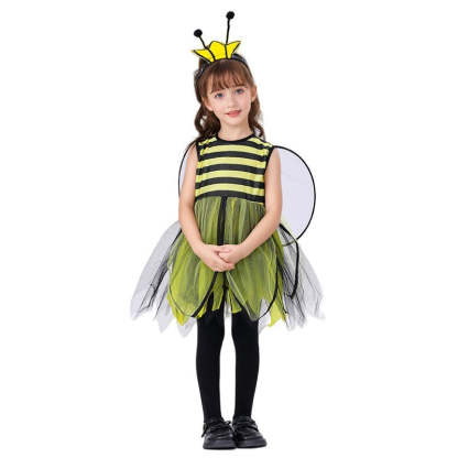 Adorable Kids' Bee and Ladybug Costume for Cosplay, Halloween, and Performances-Astricos