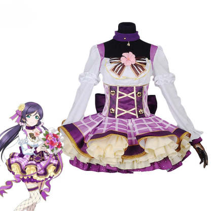 Lovelive Flower Bouquet Cosplay Costume - Yazawa Nico, Nozomi Tojo, Eli, Rin | Astricos-Astricos