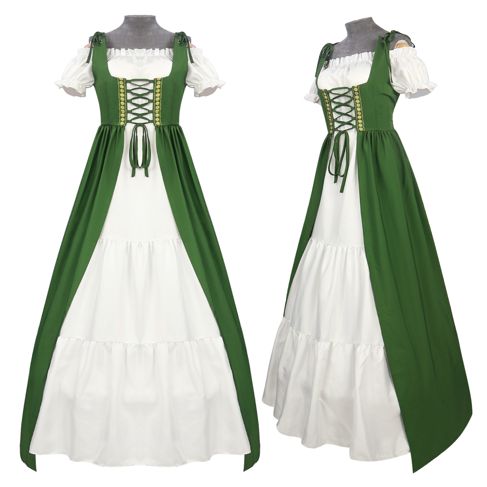 Medieval Court Corset‑Style Gown, Custom‑Made for Medieval Themed Events