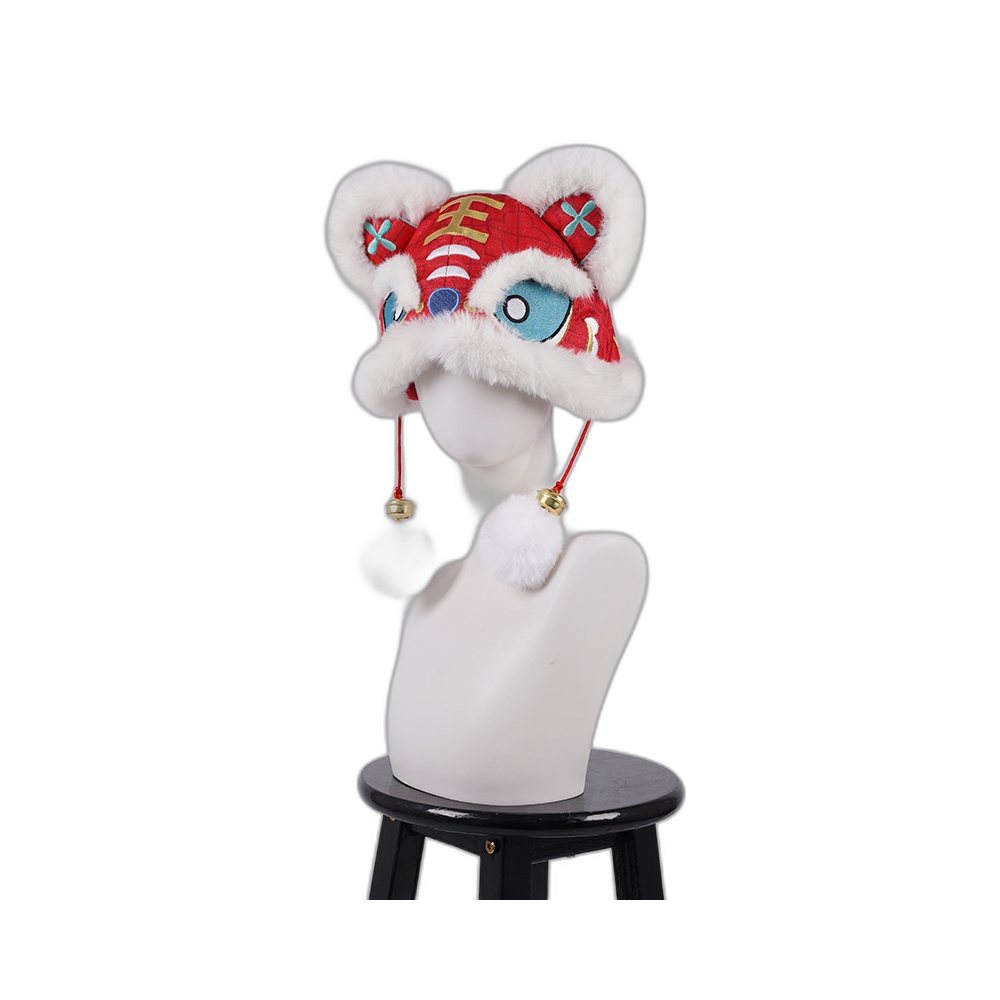New Year Fortune Tiger Hat Cosplay Costume for Game and Anime Characters-Astricos