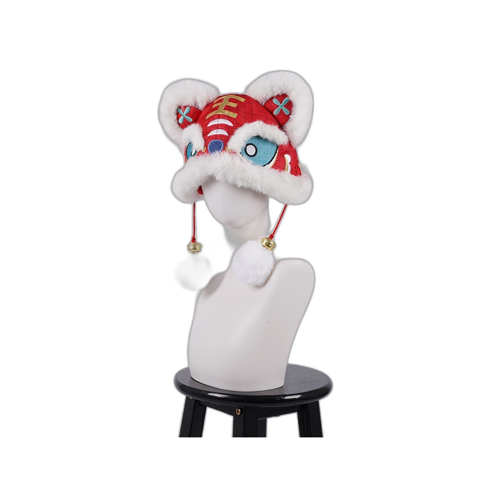 New Year Fortune Tiger Hat Cosplay Costume for Game and Anime Characters-Astricos