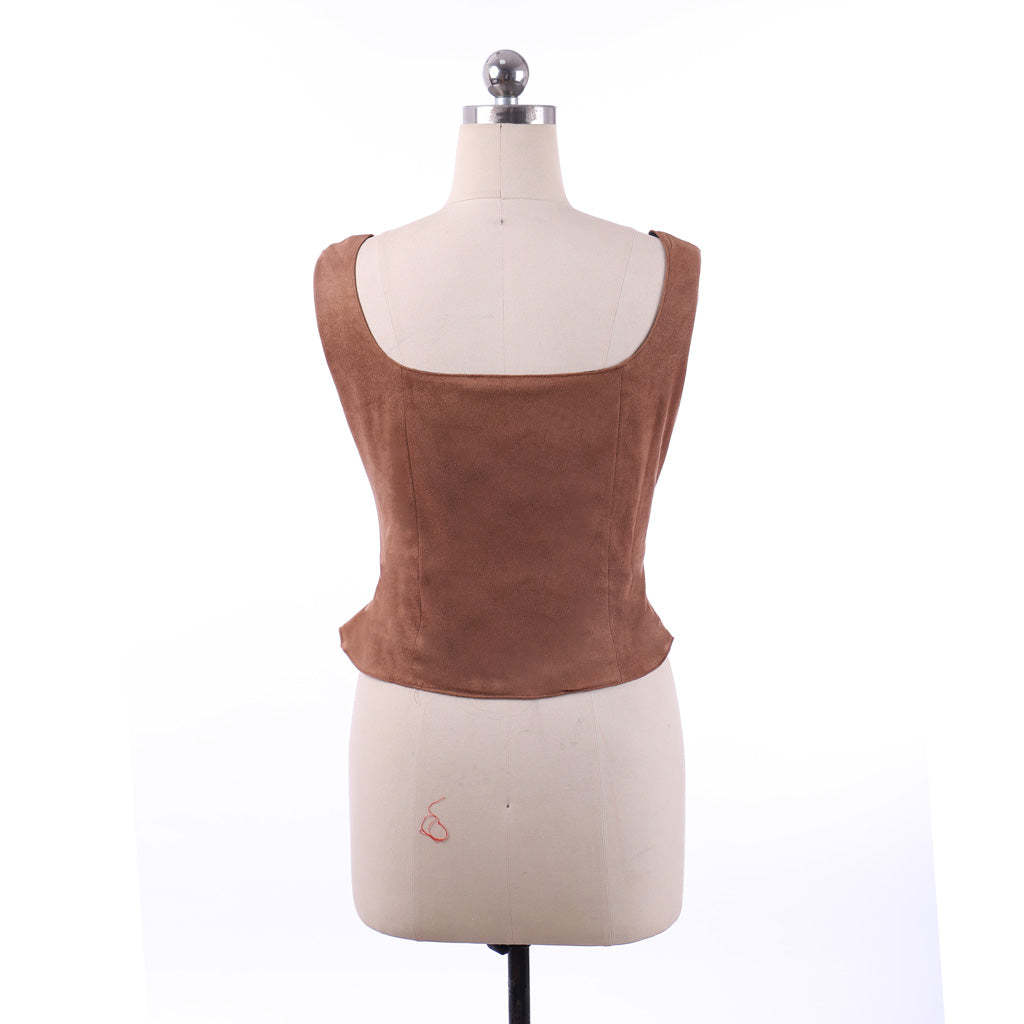 Medieval Lady Lace-Up Corset Vest – Custom Made Cosplay Costume | Astricos-Astricos