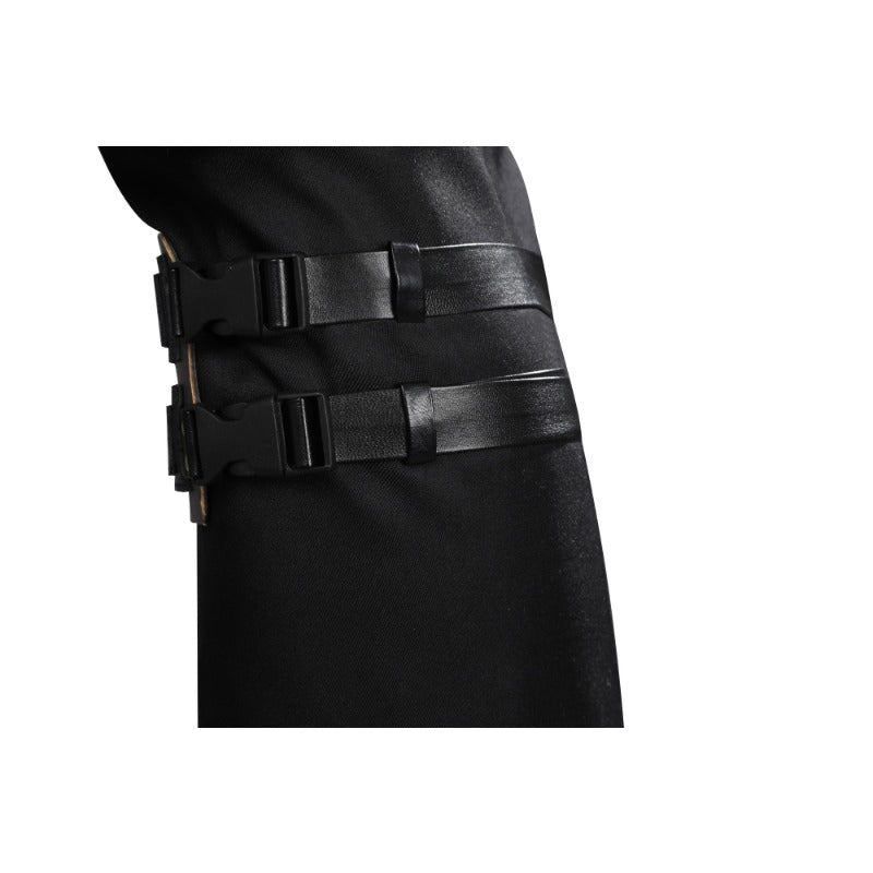 Mortal Kombat 1 Smoke Cosplay Costume Full Set with Mask for Halloween & Parties-Astricos