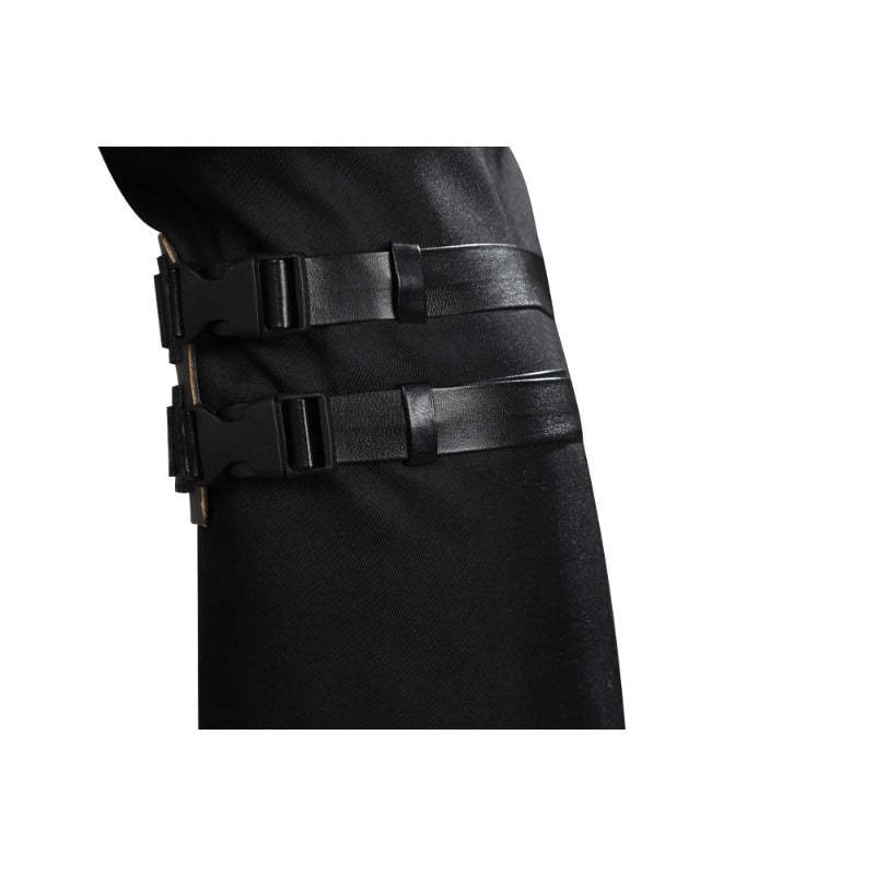 Mortal Kombat 1 Smoke Cosplay Costume Full Set with Mask for Halloween & Parties-Astricos