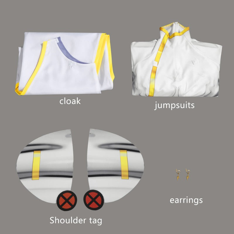 X-Men Storm Cosplay Costume | Ororo Munroe Superhero Zentai Catsuit for Halloween & Cosplay-Astricos