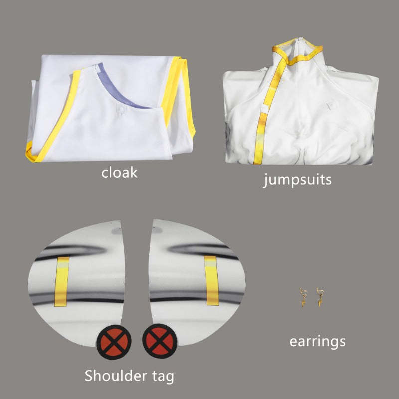 X-Men Storm Cosplay Costume | Ororo Munroe Superhero Zentai Catsuit for Halloween & Cosplay-Astricos