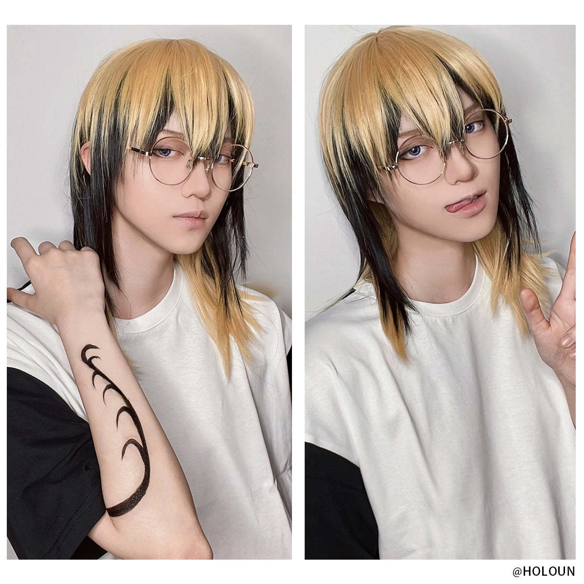 Ran Haitani & Rindo Haitani Brothers Tokyo Anime Cosplay Costume T-Shirt - Spring Summer Casual Wear-Astricos