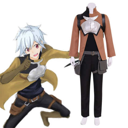 Bell Cranel Cosplay Costume - Premium Dungeon Pick-Up Girls Outfit-Astricos