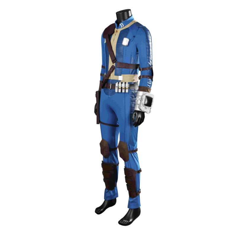 Fallout Overseer Hank Cosplay Costume for Men - Halloween & Carnival Suit-Astricos