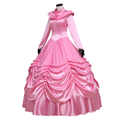Beauty and the Beast Belle Cosplay Costume | Princess Dress for Halloween & Cosplay-Astricos