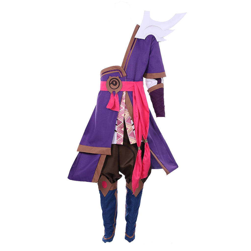 Spirit Blossom Yasuo Cosplay Costume Full Set - Premium League of Legends Outfit-Astricos