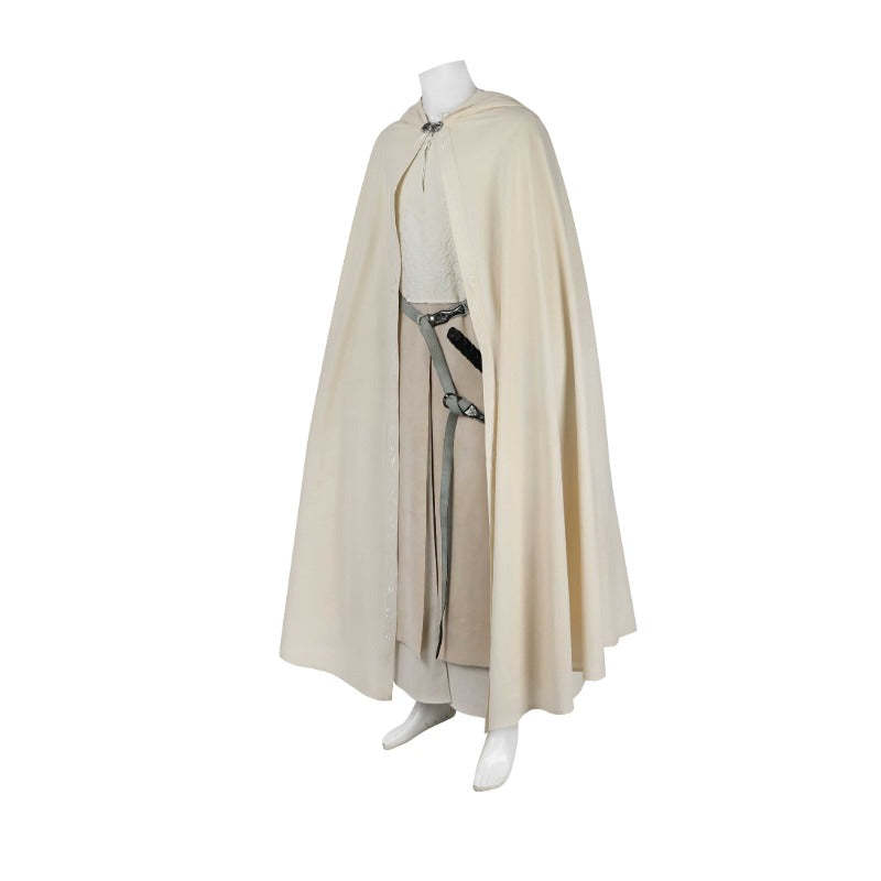 Gandalf the White Cosplay Costume Full Set - Lord of the Rings Premium Outfit-Astricos