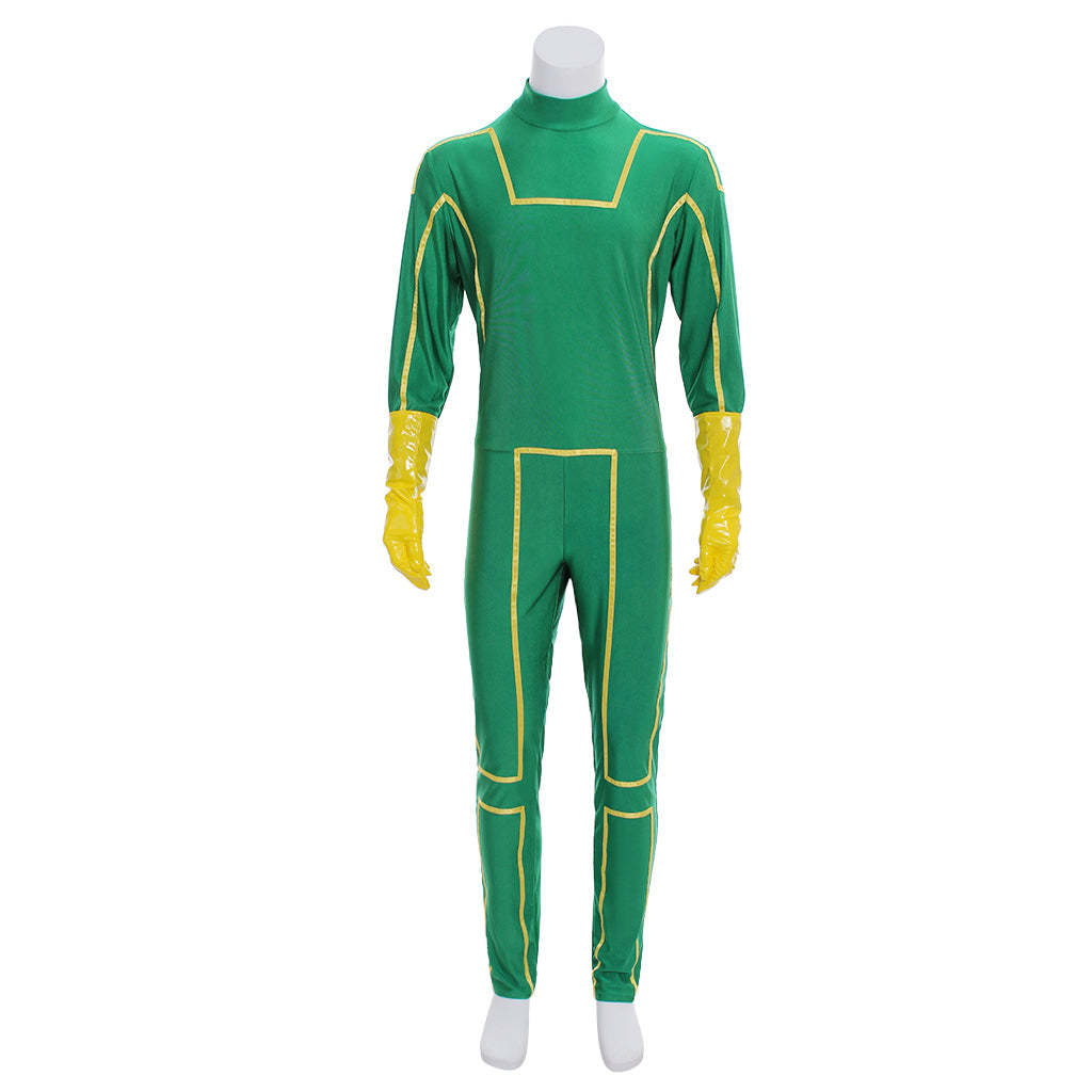 Kick-Ass Dave Lizewski Green Cosplay Costume - Authentic Superhero Outfit-Astricos