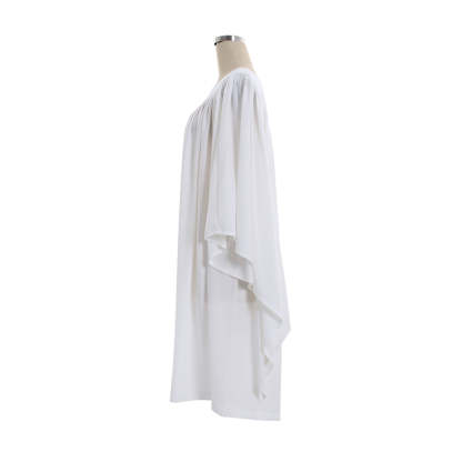 Traditional Women's Church ALB White Vestments Chasuble - Catholic Priests Clergy Surplice Costume | Astricos-Astricos