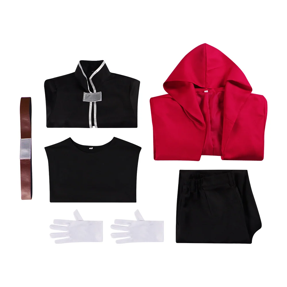Edward Elric Fullmetal Alchemist Cosplay Custom Outfit for Halloween & Comic Con