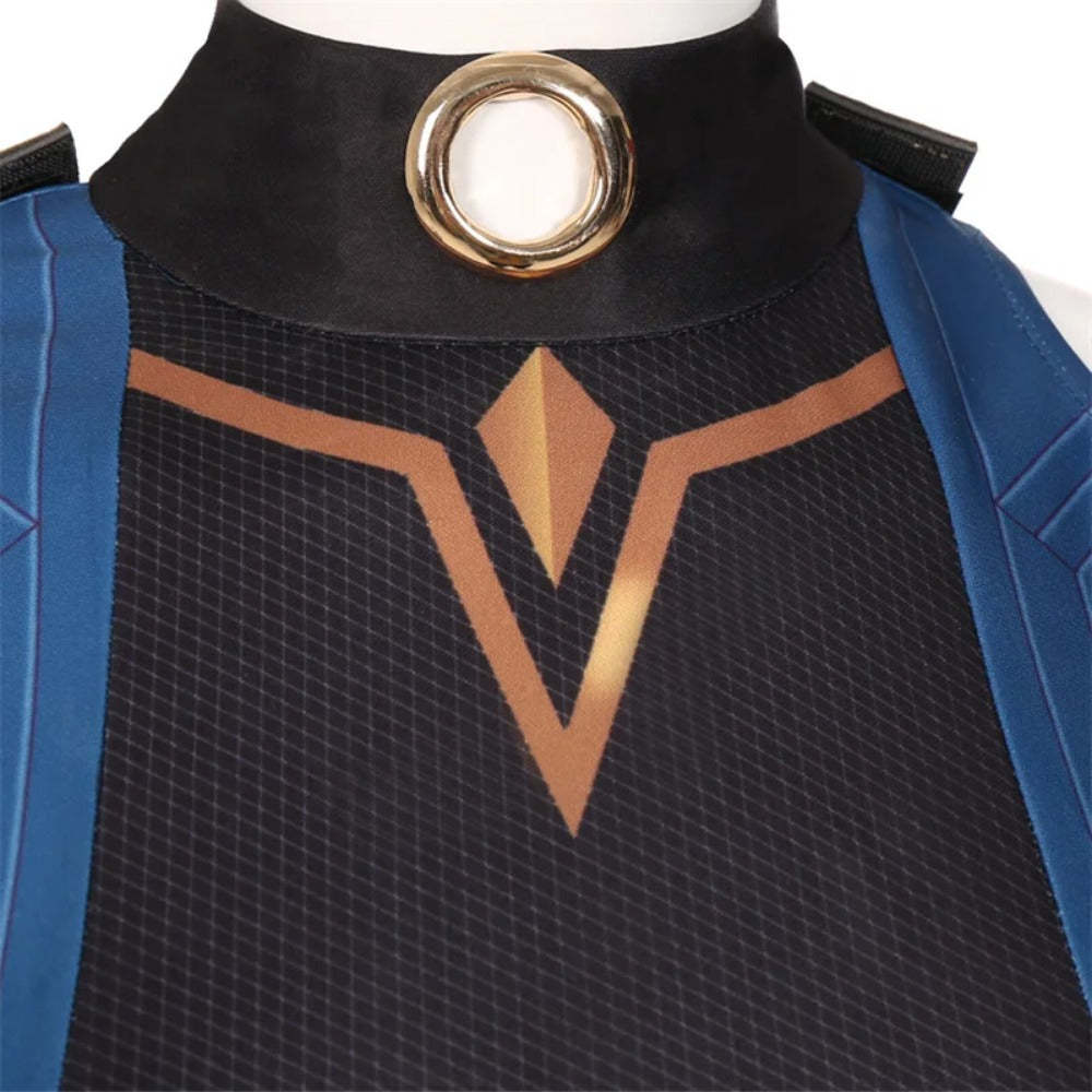 Valorant Reyna Cosplay Costume Jumpsuit Outfit - Perfect for Halloween & Carnival-Astricos