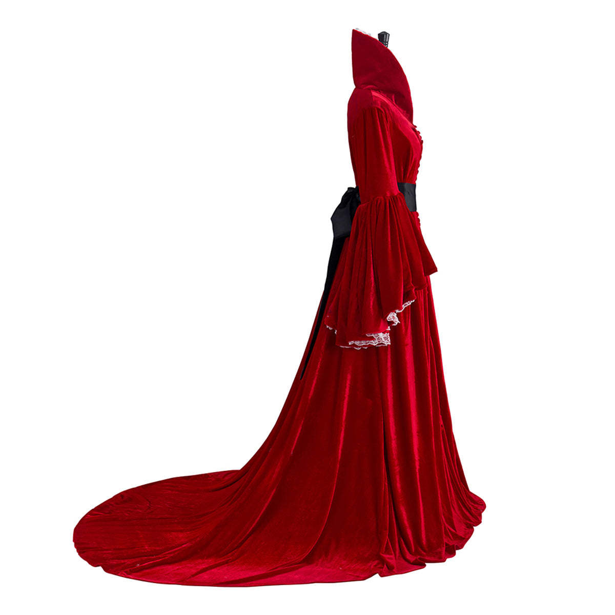 Scarlett O’Hara Gone with the Wind Red Dress Cosplay Costume for Halloween & Cosplay-Astricos