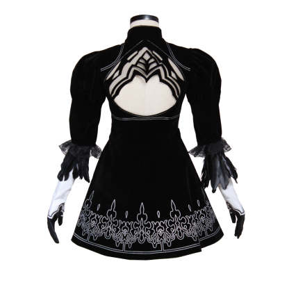 Nier Automata Yorha 2B Sexy Cosplay Costume | Premium Game Cosplay Outfit-Astricos