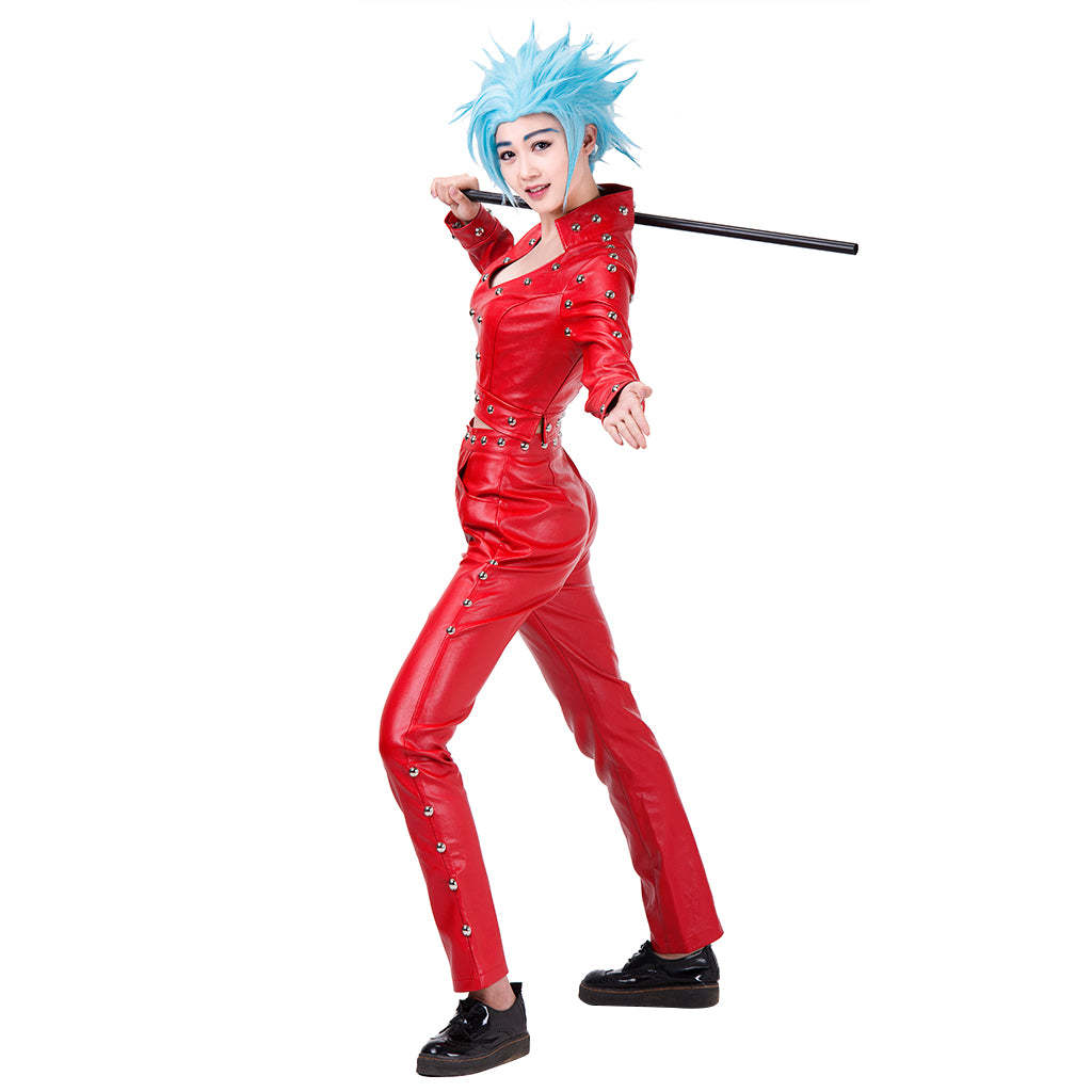 The Seven Deadly Sins Ban Cosplay Fox's Sin of Greed Costume - Premium Quality | Astricos-Astricos