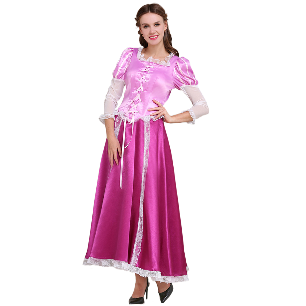 Disney Tangled Cosplay Costume Series - Rapunzel, Naveen, Mother Gothel Outfits | Astricos-Astricos