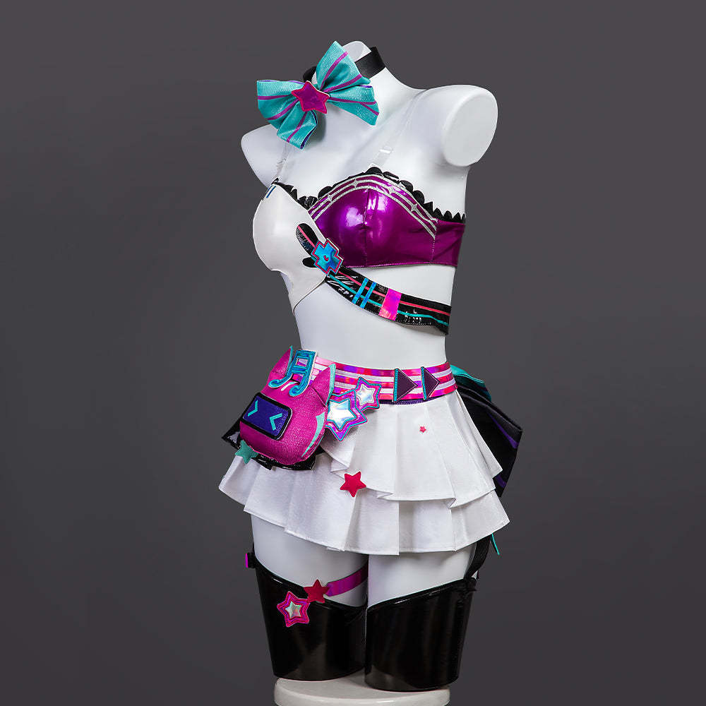 Muse Dash Miku Rin Len Uniform Cosplay Costume | Anime Plus Size Halloween Outfit | Astricos-Astricos