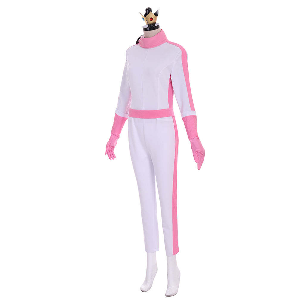 Mario Bikini Princess Cosplay Jumpsuit - Anime & Game Costume for Women-Astricos