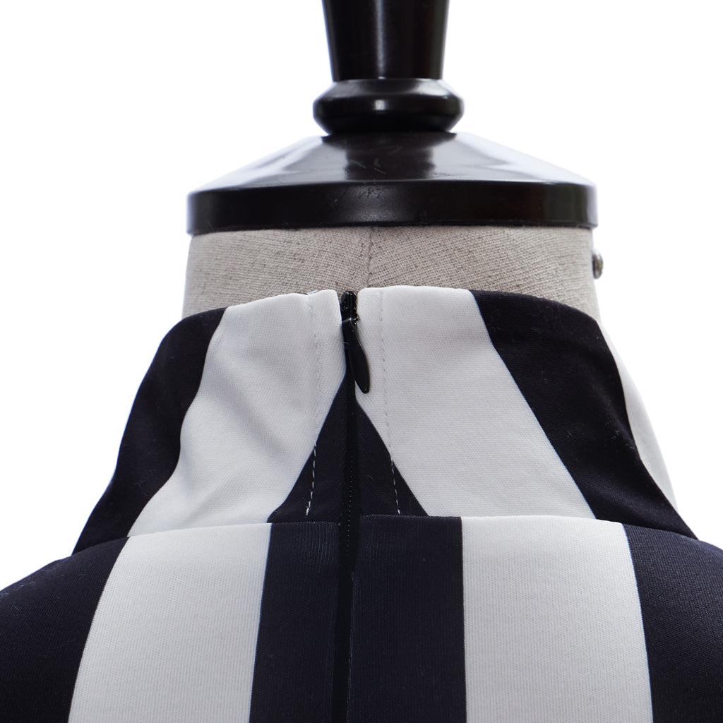 Official Licensed Beetlejuice Jumpsuit Cosplay Costume – Perfect for Halloween & Cosplay Events-Astricos