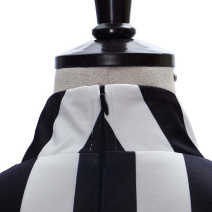 Official Licensed Beetlejuice Jumpsuit Cosplay Costume – Perfect for Halloween & Cosplay Events-Astricos