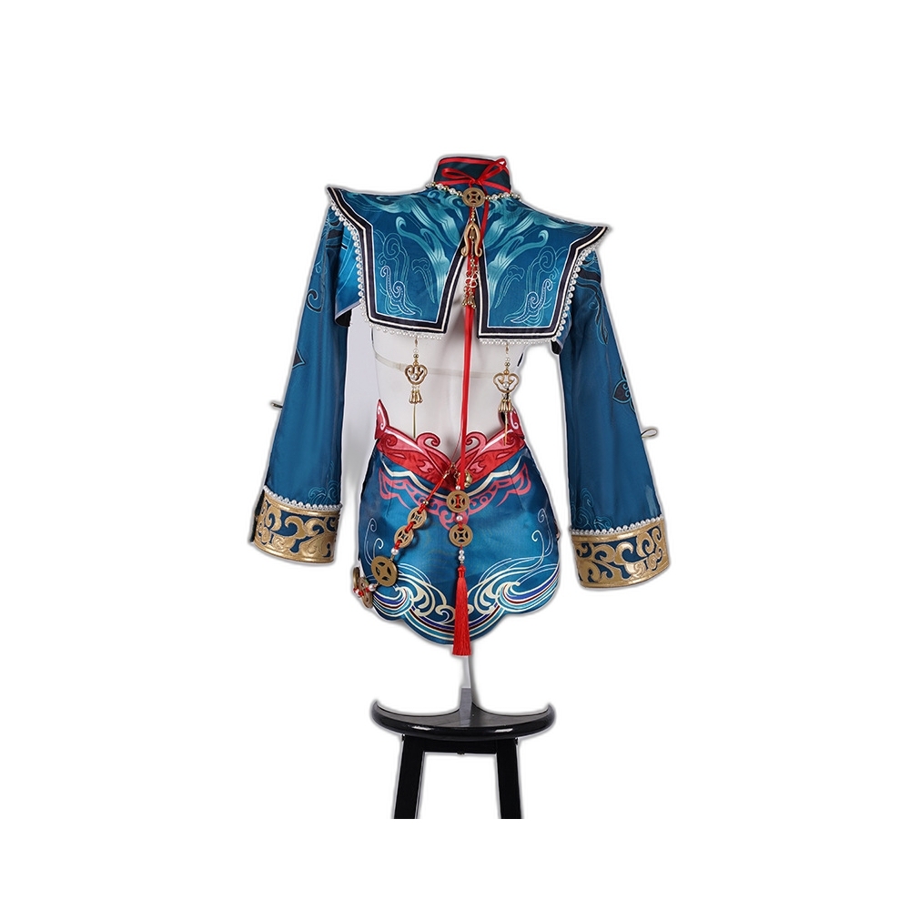 Yuzuki Wakamugi Cosplay Costume - Bang Dream Ave Mujica Anime Character Outfit-Astricos