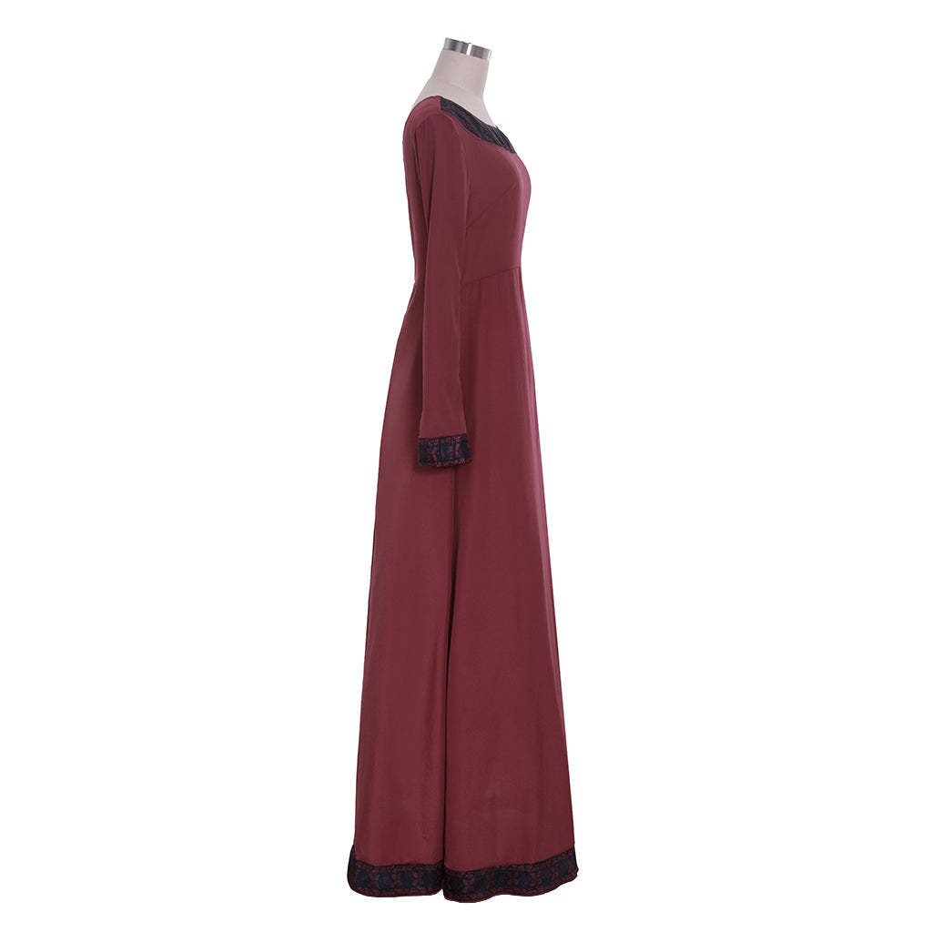 Medieval Royal Court Queen Princess Robe Dress for Regency Tudor Tea Party & Ball-Astricos
