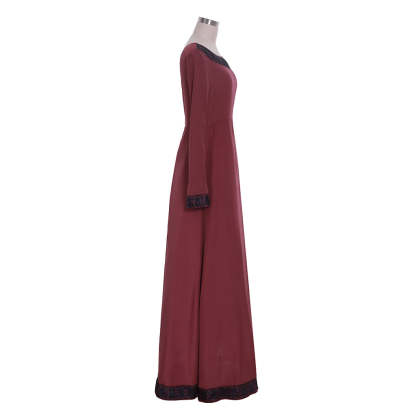 Medieval Royal Court Queen Princess Robe Dress for Regency Tudor Tea Party & Ball-Astricos