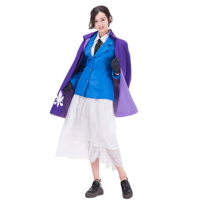 Hetalia: Axis Powers France Nyotalia Female Cosplay Dress - Authentic Design | Astricos-Astricos