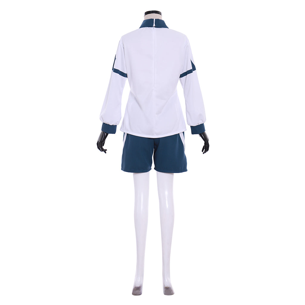 Inazuma Eleven Shirou Fubuki White Love Academy Summer Soccer Uniform Cosplay Costume-Astricos