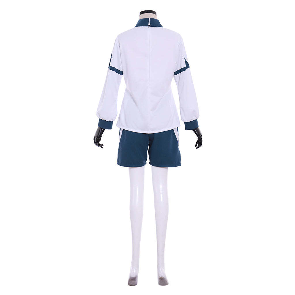 Inazuma Eleven Shirou Fubuki White Love Academy Summer Soccer Uniform Cosplay Costume-Astricos